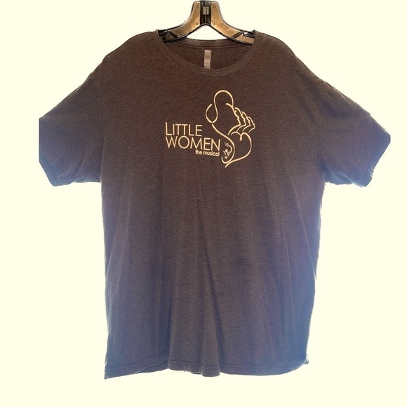 Tops - ❤️3 for $10 Musical theater show tee Little Women brown tee sz XXL